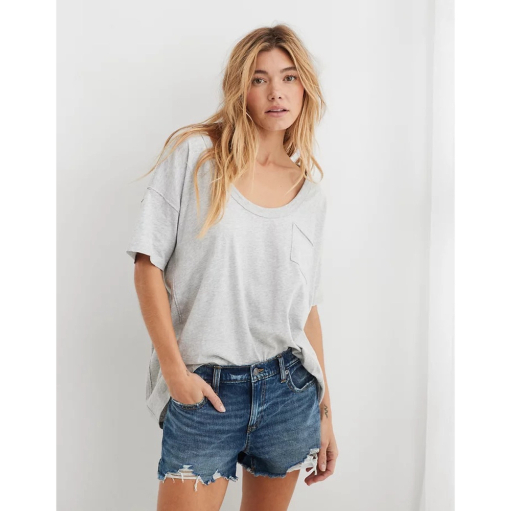 Aerie Denim Shorts XXL 4 Inch Inseam